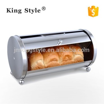 Trade Assurance Prime Pacific Stainless Steel round-shape bread box