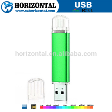 Best promotional gift customized logo colorful OTG mobile phone usb pen drive 4GB 8GB 16GB