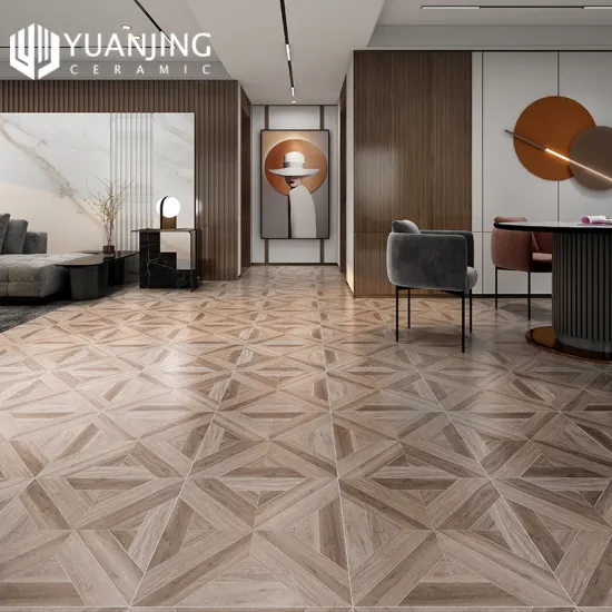 Vinyl Flooring: Oak Wooden Tiles from Erzi Collection - 500x500mm Matte Finish for Living Room