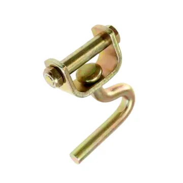 Steel Wire Swivel J Hook for Tie-Down: Single Metal Swivel J Shape Hook