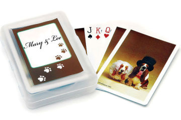 playing card poker paper card 63X88MM milk plastic box