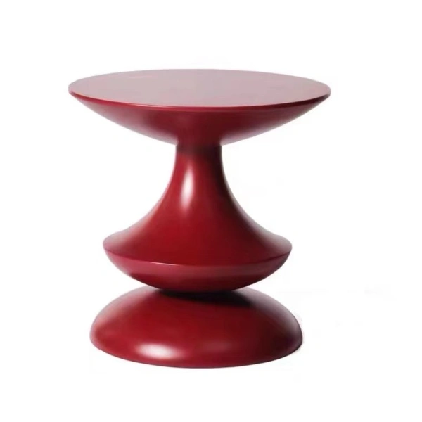 Modern side table manufacturing facility with advanced machinery
