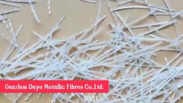Curved PP Macro Fiber for Concrete in Bridge