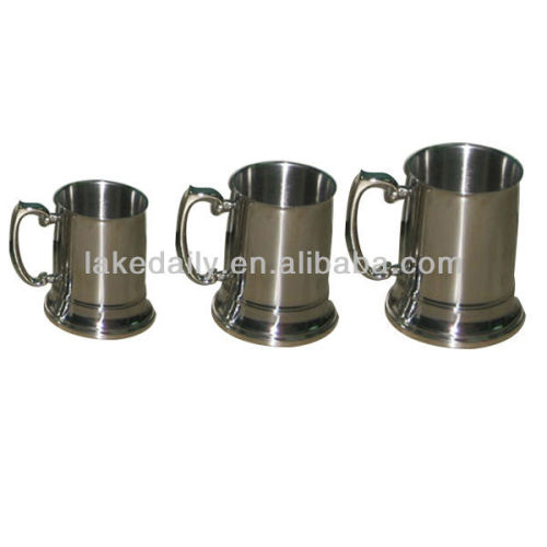 double-layer stainless steel insulated beer mugs