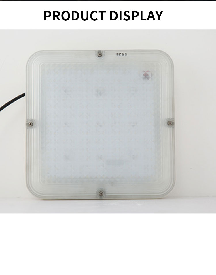 100w Led Gas Station Canopy Light With Meanwell Driver, High Quality ...