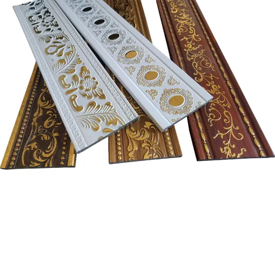 Vintage Middle Eastern Inspired Waterproof Plastic Skirting Board: A Stylish Addition to Your Flooring Base