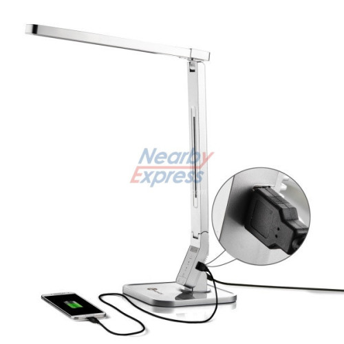 15W DC12V Folding Eye Protection LED Table Lamp High Power LED With USB Charging Port