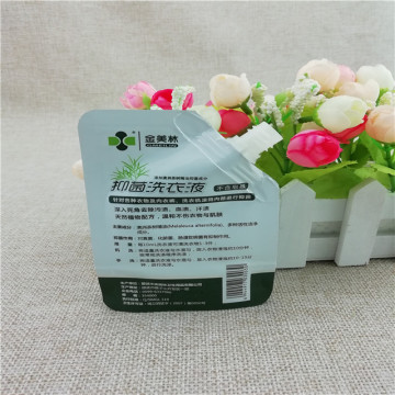 120g Disposable Laundry Liquid Plastic Packaging Nozzle-Bag