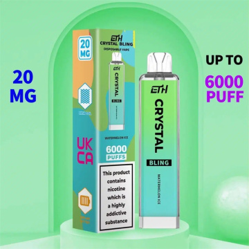 ETH Crystal Bling 6000 Disposable Vape Wholesale Italy