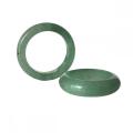 Green Aventurine 6T Stone Band Rings for Women Men Healing Chakra Stackable Ring Balance Energy