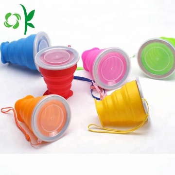 Outdoor Portable Drinking Silicone Folding Cup