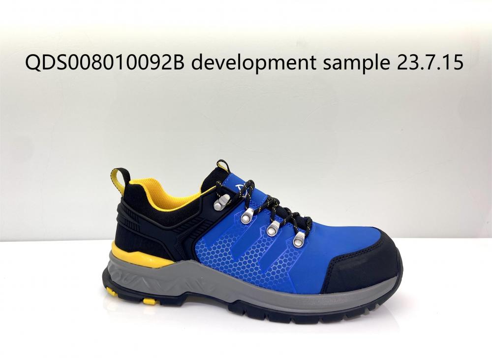 Men's Blue Safety Ankle Shoes