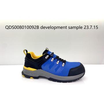 Men's Blue Safety Ankle Shoes