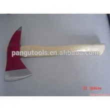 Fire Axe, A665 with 70% Fiberglass TPR Handle, Drop-forged Carbon Steel Head