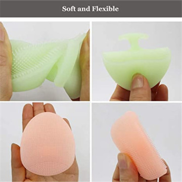 Facial Cleansing Brush with Deep Pore Foaming Sponge