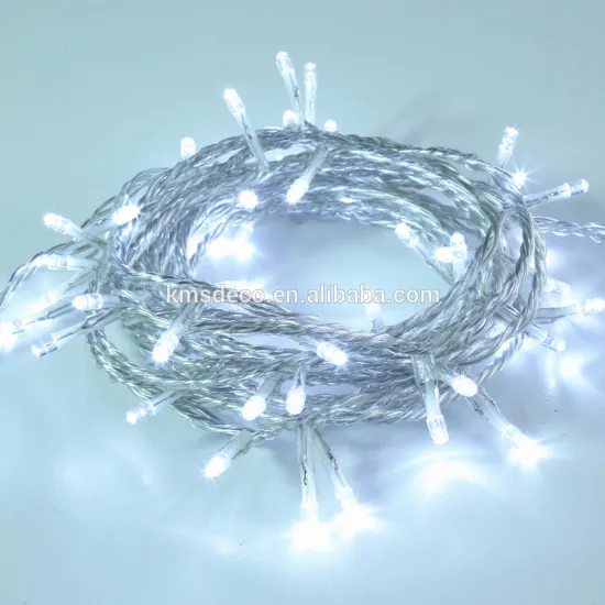 IP44 clear wire twinkling cool white flexible lights 100led with controller holiday outdoor decoration