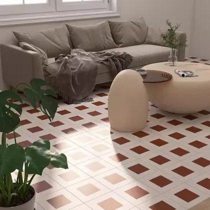 Nanyang Style Flower Tiles 300x300 - Anti-slip Bathroom Floor Tiles