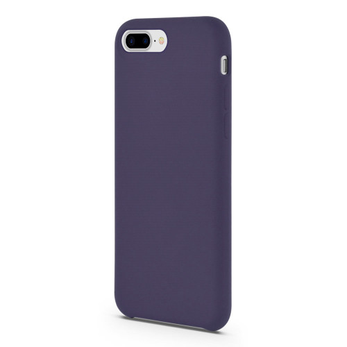 Fashionable Elegant Blue Liquid Silicone Rubber Iphone8 Case