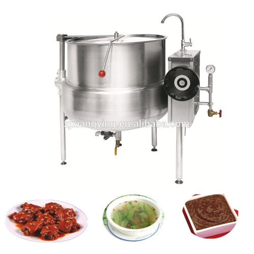 XYQG-H200 Industrial steam soup kitchen equipment boiling pot /kettle