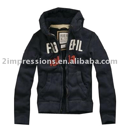 Excellent quality Men's fleece sweatshirt, men's sweatshirt, cvc fleece jacket