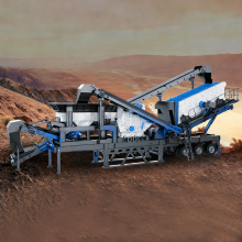 Trạm sàng lọc và nghiền di động ba trong một