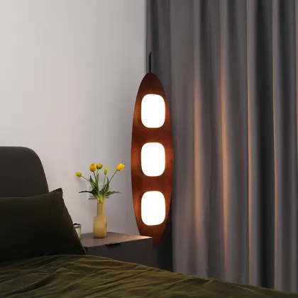 Nordic Bedroom Study Floor Lamp for Light Luxury Personality Hotel Living Room with Marble Floor