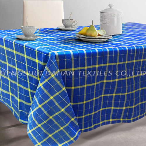 TP01 ~ 04 Polycotton Yarn Dyed Grid Table Woth