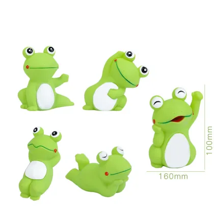 Bath Mini Green Frog PVC Animal Toy