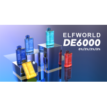 سعر جيد ELF World de 6000puffs يمكن التخلص منها vape