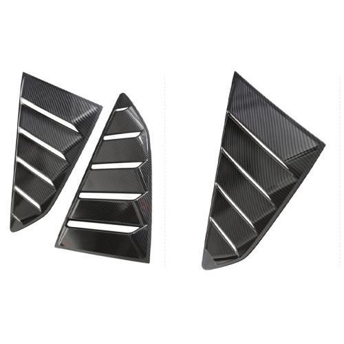 Special modified car window decorative shutters carbon fiber