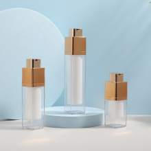 Customized Plastic Airless Bottle Twist Refillable Airless Pump Bottle for Liquid Factory