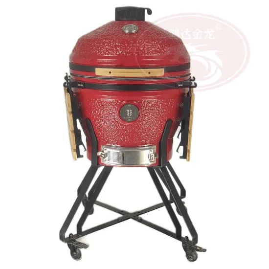 Kamado Grill 21 24 Inch Outdoor Kitchen BBQ Smoker Grills