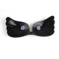 female push up invisible strapless silicone cloth bra