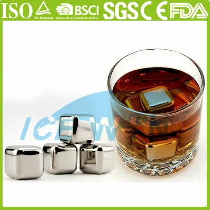 Stainless Steel Wine Chiller Stick - Single Bottle Wine Chiller - Chills All White, Red and Sparkling Wines