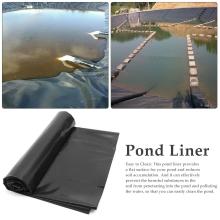 Waterproof HDPE Fish Pond Liner Garden Pool Reinforced Membrane Flexible Durable Backyard Waterfall Liner Cloth 5'x10'