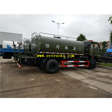 Camiones de pulverización de agua limpia DFAC de 11 m3