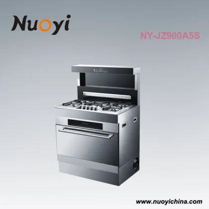 Easy life safety gas cooker range hood with oven three in one viking gas ranges