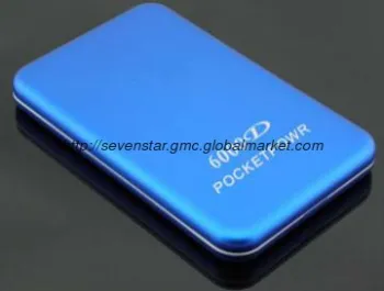 5000mA Universal Portable Power Bank for iphone4/4s/5  Samsung