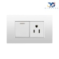 Kawalan tunggal switch-socket combo