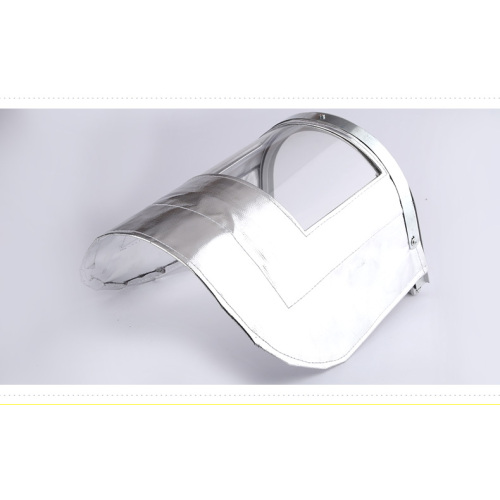 High temperature resistant aluminum foil face mask