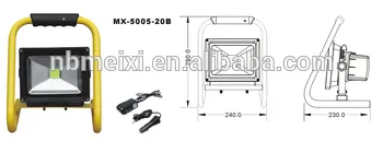 outdoor waterproof portable rechargeable led work light with stand