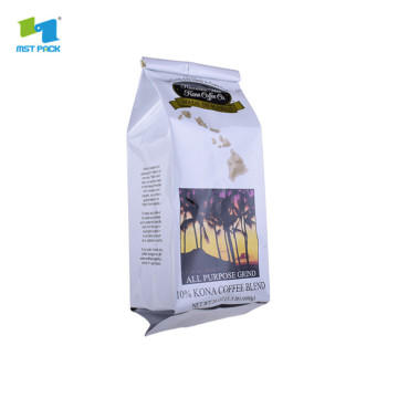 5 lb beste gemalen koffie theezakjes wit