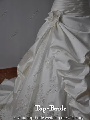 Mg010 Real Photo Mori Design Ruffle Moroccan Wedding Dresses