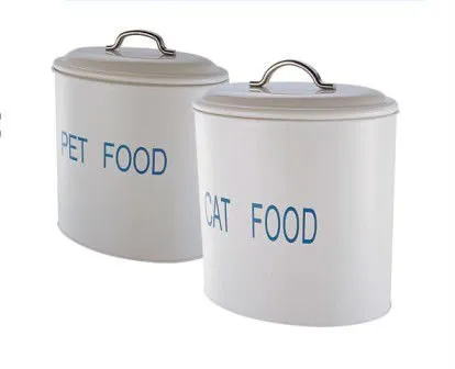 Animal Food Pet Storage Bin Set