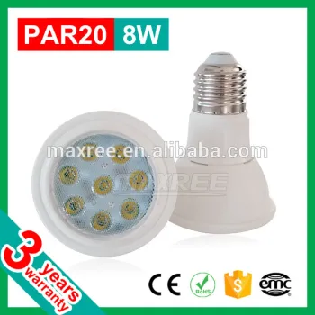China wholesale 3 year warranty 8w led spotlight par20,8w storefront led lights