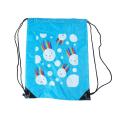 Design Printed Polyester Nylon Drawstring Bag