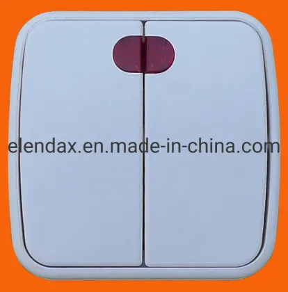 German Std Wall-Mounted Wall Socket No Earth S6009