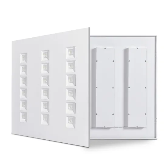 48W 72W 96W Recessed Square LED Panel Light for Commercial and Office Use