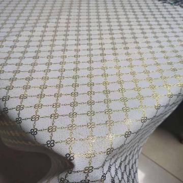 PU Gold Tablecloth for Outdoor,Party,Home