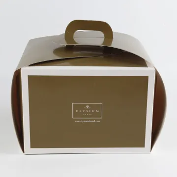 Custom Birthday Cardboard Cake Packaging Box